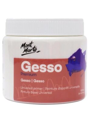 Mont Marte Έτοιμη Προετοιμασία Gesso λευκή 500ml