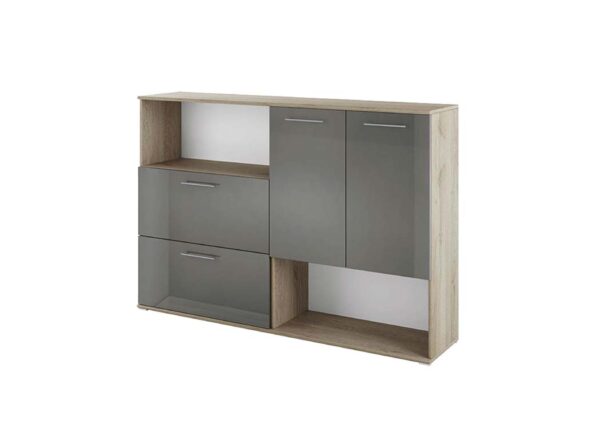 Βιβλιοθήκη 158,5x36x106, Modul 52, Genomax