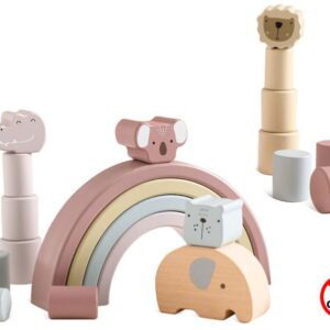 Παιδικό σετ με τουβλάκια Joyland Animal Blocks