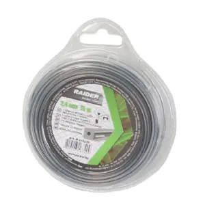 RAIDER Μεσινέζα τετράγωνη με ανθρακόνημα 2.00mm*15mm 110281